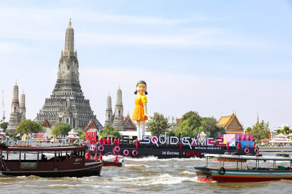 Squid Game 2 โปรโมทกรุงเทพ