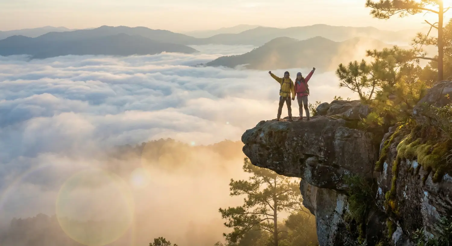 ผาชูธง…ยืนชูใจเหนือทะเลหมอก