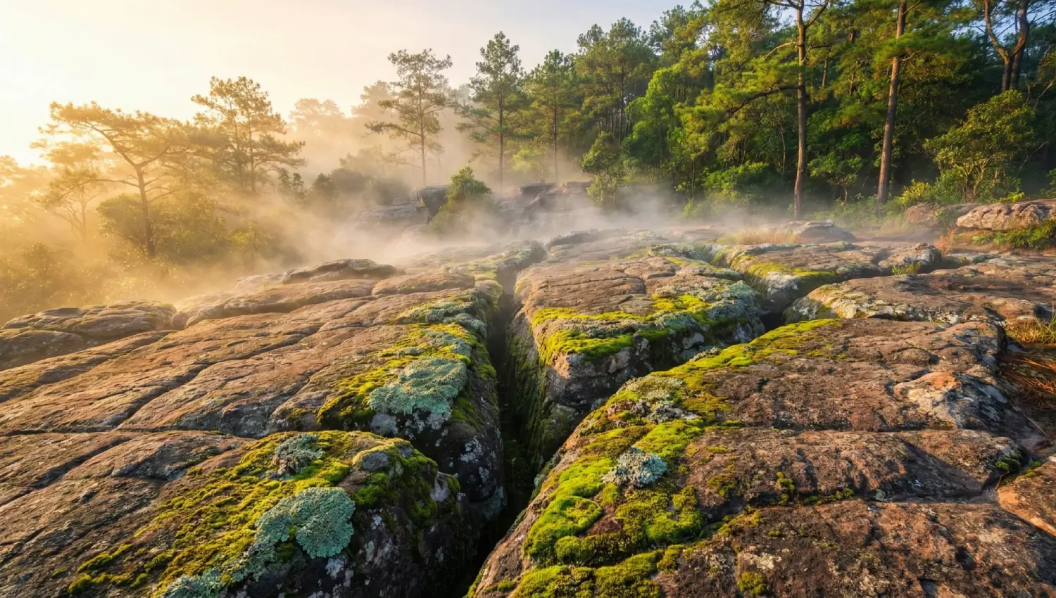 ลานหินแตก อุทยานแห่งชาติภูหินร่องกล้า