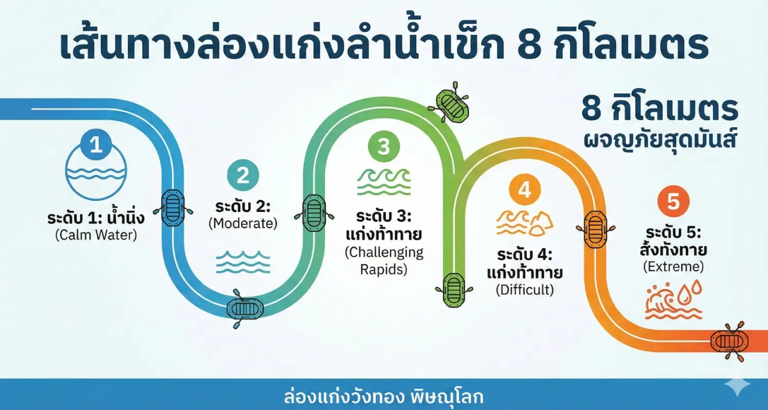 ล่องแก่งลําน้ําเข็ก พิษณุโลก