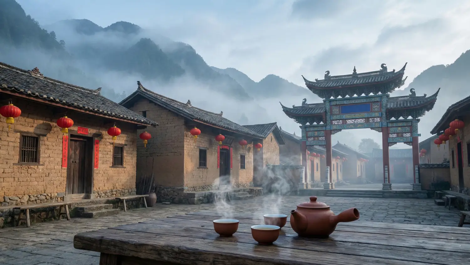 หมู่บ้านสันติชล (ยูนนาน)