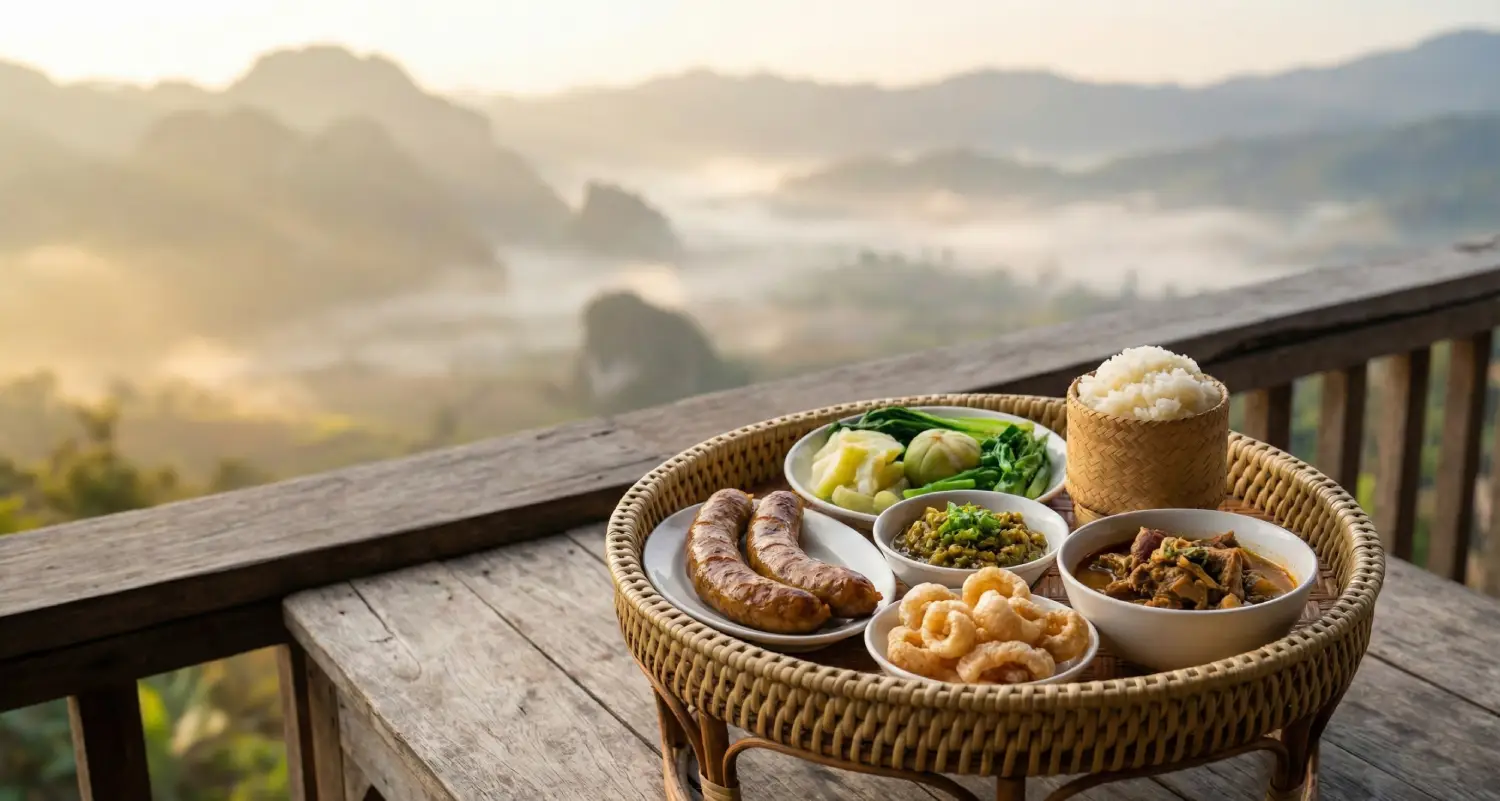 อาหารบ้านผาหมอน เชียงใหม่