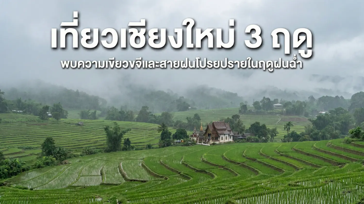 เที่ยวเชียงใหม่ 3 ฤดู